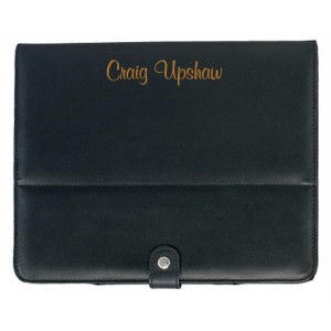 Midnight Black Lasered iPad/Tablet Case