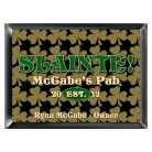 Personalized Field of Clover Pub Sign Personalized Field of Clover Pub Sign