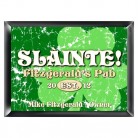 Personalized Jolly Green Clover Pub Sign Personalized Jolly Green Clover Pub Sign