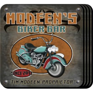 Biker Coaster Set