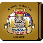 Bulldog Coaster Set Bulldog Coaster Set