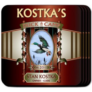Duck Camp Coaster Set