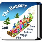 Elves Family Coaster Set Elves Family Coaster Set