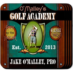 Golf Academy Coaster Set