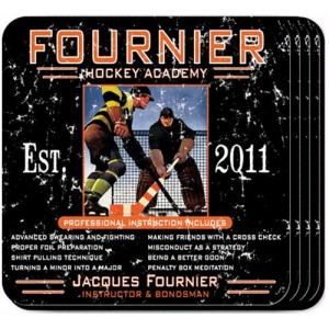 Hockey Academy Coaster Set