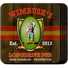 Longdrive Pub Coaster Set