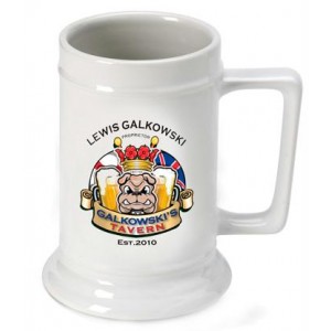 Bulldog Beer Stein