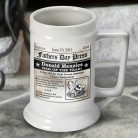 Father's Day Headline Stein Father's Day Headline Stein