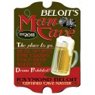 Vintage Personalized Man Cave Sign