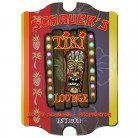 Vintage Personalized Tiki Lounge Sign Vintage Personalized Tiki Lounge Sign