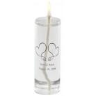 Elegant Monogram Premier Unity Candle Elegant Monogram Premier Unity Candle