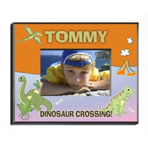 Personalized Dinosaur Picture Frame
