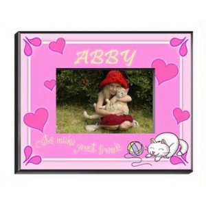 Personalized Kitten Picture Frame