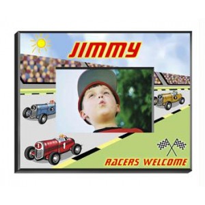 Personalized Race Car Driver Picture Frame