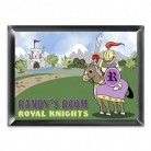 Personalized Knight Room Sign for Boys Personalized Knight Room Sign for Boys