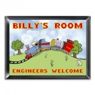 Personalized Choo Choo Room Sign for Boys Personalized Choo Choo Room Sign for Boys