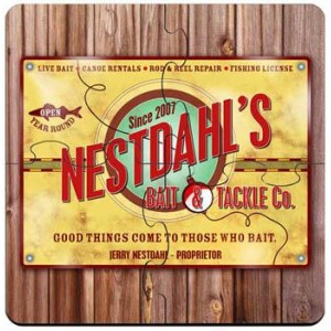 Bait & Tackle Co. Coaster Puzzle Set
