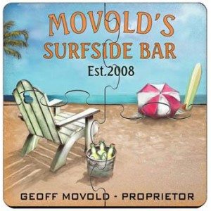 Surfside Coaster Puzzle Set