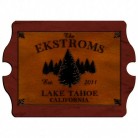 Personalized Spruce Vintage Cabin Sign