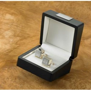 Personalized Sterling Silver Plated Cufflinks