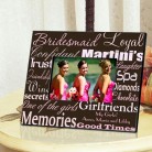 Personalized Bridesmaid Picture Frame Personalized Bridesmaid Picture Frame