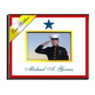 Personalized Blue Star Military Family Picture Frame Personalized Blue Star Military Family Picture Frame