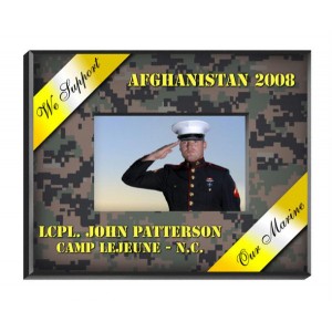 Yellow Ribbon Camouflage Horizontal