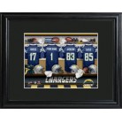 San Diego Chargers Locker Room Print 