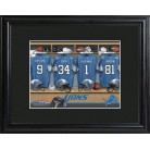 Detroit Lions Locker Room Print Detroit Lions Locker Room Print