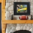 Personalized NFL Pub Print with Wood Frame Personalized NFL Pub Print with Wood Frame