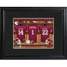 Arkansas Razorbacks Football Locker Room Print Arkansas Razorbacks Football Locker Room Print