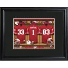 Wisconsin Badgers Football Locker Room Print Wisconsin Badgers Football Locker Room Print