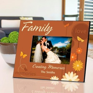 Family Springtime Celebrations Picture Frame 