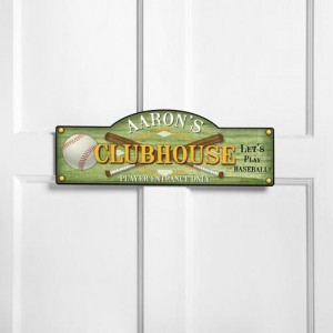 Personalized Kids Door Sign 