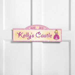 Personalized Her Royal Highness Kid's Room Sign