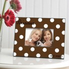 Cocoa Polka Dot Picture Frame Cocoa Polka Dot Picture Frame