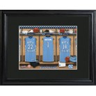North Carolina Tarheels College Basketball Locker Room Print North Carolina Tarheels College Basketball Locker Room Print