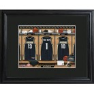 Purdue Boilermakers College Basketball Locker Room Print