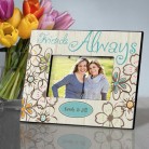 Personalized Flower Power Everlasting Friends Picture Frame Personalized Flower Power Everlasting Friends Picture Frame