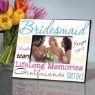 Personalized Classic Tones Bridesmaid Frame Personalized Classic Tones Bridesmaid Frame