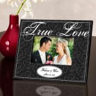 Personalized Black True Love Picture Frame Personalized Black True Love Picture Frame