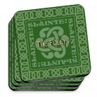 Celtic Green Family Coaster Set Celtic Green Family Coaster Set