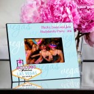 Blue Vegas Sign Frame Blue Vegas Sign Frame