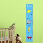 Personalized Under the Sea Height Chart