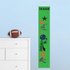 Personalized Super Sport Height Chart