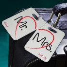Personalized Heartstrings Luggage Tags Personalized Heartstrings Luggage Tags