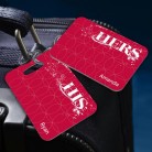 Personalized His and Hers Luggage Tags Personalized His and Hers Luggage Tags