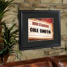 Personalized Theater Marquee Framed Print Personalized Theater Marquee Framed Print