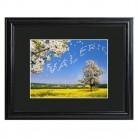 Personalized Tree Blossoms Framed Print Personalized Tree Blossoms Framed Print