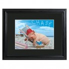 Personalized Sleepy Puppy Framed Print Personalized Sleepy Puppy Framed Print